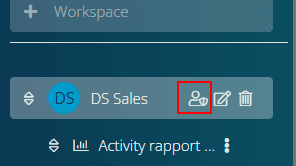 Security Workspace button 