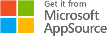 Microsoft AppSource logo - Webdashboard is available to purchase via AppSource