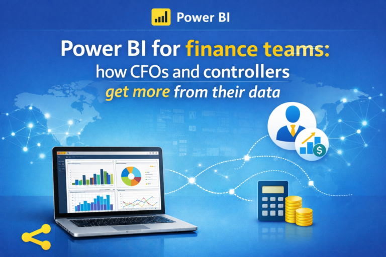 Power BI for finance teams: how CFOs and controllers get more from their data